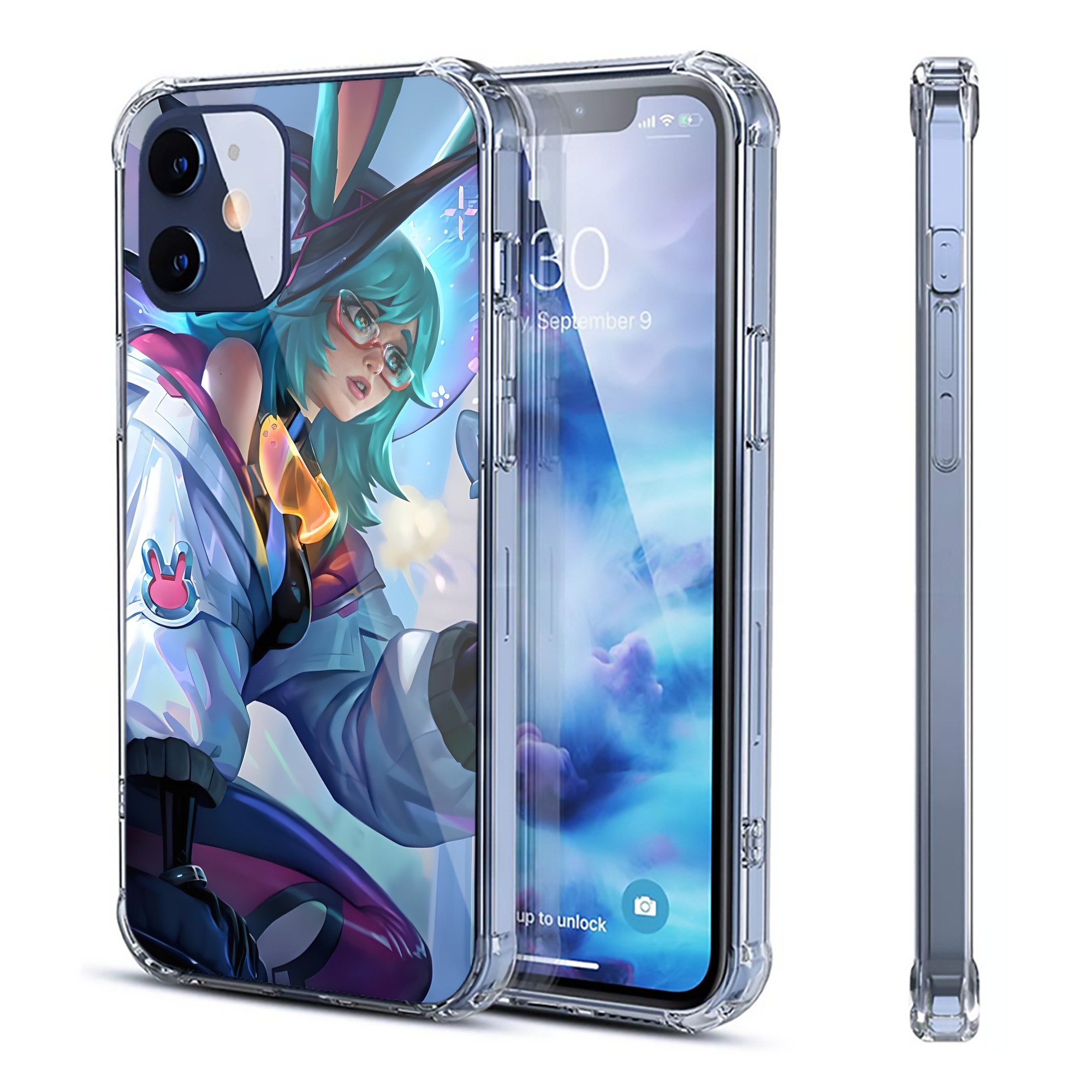 （画像用） リーグ・オブ・レジェンド League of Legends LOL 【iPhone 12シリーズ対応】透明スマホケース（クリアソフトケース）